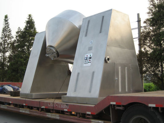 CE ISOChemicals del secador del vacío del cono del doble del tambor rotatorio 150-500kg/Batch que procesa la máquina del secado al vacío